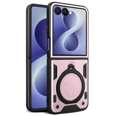 Ovitek Techsuit "CamGuard pro" za Samsung Galaxy Z Flip8 - roza