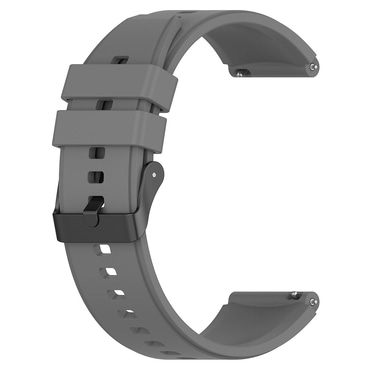 Univerzalen silikonski pas Techsuit "W026" 22mm za pametne ure - siv