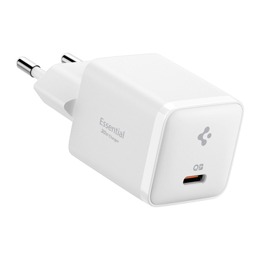 Stenski 30W polnilec Spigen "EE301EU" USB-C - white