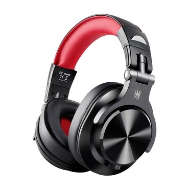 Over-Ear slušalke OneOdio "A71" - black / red