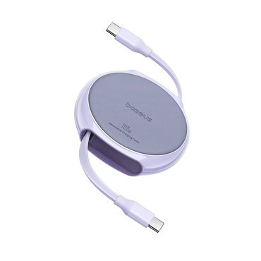 Polnilni in podatkovni 100W USB-C v USB-C kabel Baseus "Pathfinder Series" - 480Mbps - 1m - nebula purple