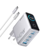 Stenski 140W polnilec Anker "B2697G41" 3x USB-C z USB-C kablom - gray