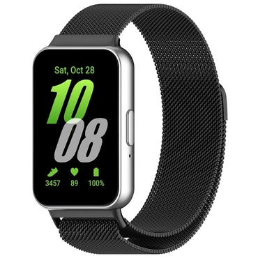 Kovinski pas Techsuit "W009" za Samsung Galaxy Fit3 - black