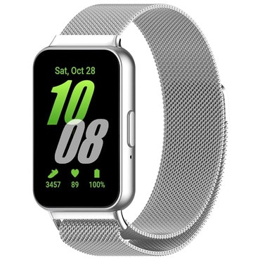 Kovinski pas Techsuit "W009" za Samsung Galaxy Fit3 - silver