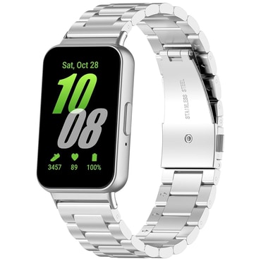 Kovinski pas Techsuit "W010" za Samsung Galaxy Fit3 - silver