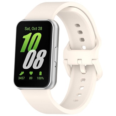 Silikonski pas Techsuit "W086" za Samsung Galaxy Fit3 - creamy white