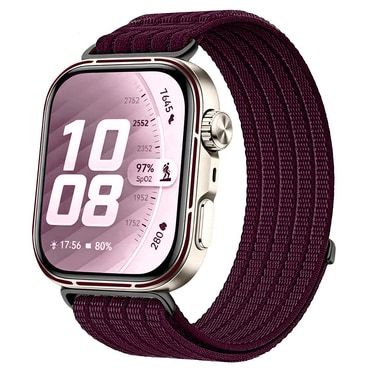 Najlonski pas Techsuit "W085" za Huawei Watch Fit 5 - plum