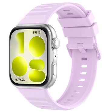 Silikonski pas Techsuit "W082" za Huawei Watch Fit 5 Pro - lavender