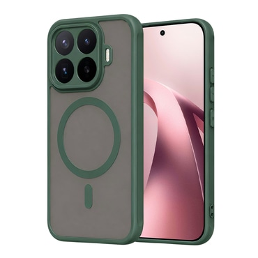Hibridni ovitek "HaloFrost II MagSafe" za Xiaomi 17T - green