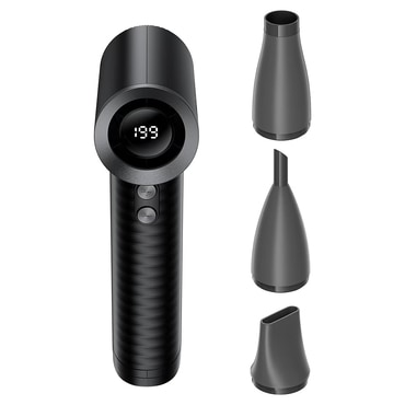 Prenosni ventilator Acefast "YF4" 77000rpm, 4000mAh, LED prikazovalnik - black