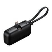 Power bank Mcdodo "FreeKit Series (MC-7760)" 5000mAh 22.5W z vgrajenim USB-C kablom - black