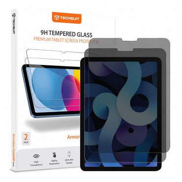 2-Pack privacy zaščitnih stekel Techsuit ArmorGlass CrystalHD za iPad Pro 11 2018 / iPad Air 2020 /  iPad Air 2022