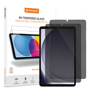 2-Pack privacy zaščitnih stekel Techsuit ArmorGlass CrystalHD za Samsung Galaxy Tab A9 / A11