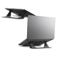 Stojalo za prenosnik Spigen "Slim Fold LD201-S6" z zložljivo in protizdrsno zasnovo - black