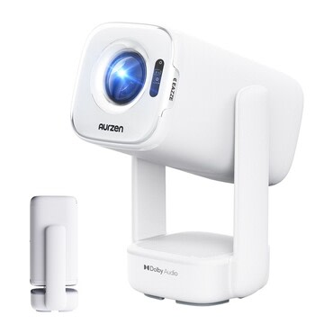 Projektor Aurzen "D1Air" 1080p Full HD, 4K podpora, 280 ANSI lumnov - clear