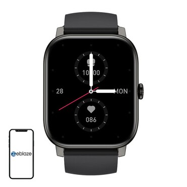Pametna ura Zeblaze "Btalk Pro" z Bluetooth klicanjem, 1.91" zaslon, 21 dni avtonomije - black