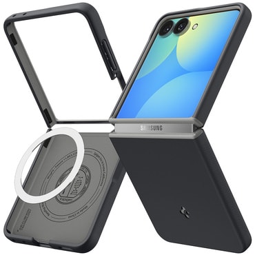 Ovitek Spigen "Nano Pop Mag" za Samsung Galaxy Z Flip8 - black sesame