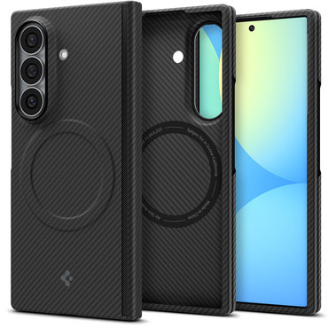 Ovitek Spigen "Air Skin Aramid MagFit" za Samsung Galaxy Z Fold8 Ultra - black