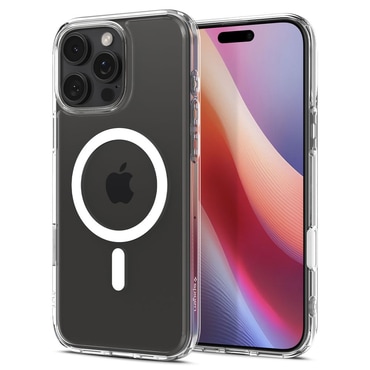Ovitek Spigen "Ultra Hybrid T MagFit" za iPhone 16 Pro - white