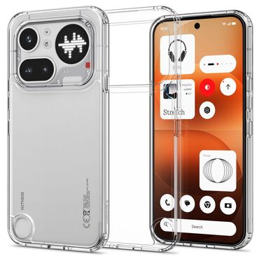 Ovitek Spigen "Ultra Hybrid" za Nothing Phone (4a) Pro - crystal clear
