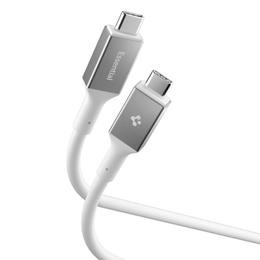 Polnilni in podatkovni 240W USB-C v USB-C kabel Spigen "EB24015CC" - 40Gbps - 8K - 1.5m - white