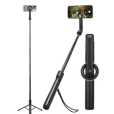MagSafe selfie stick Spigen "S580W" - black