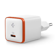 Stenski 30W polnilec Spigen "Arcstation Essential EE301EU" PD, Quick Charge - white