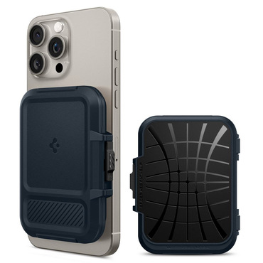 Magnetna denarnica Spigen "Lock Fit MagSafe" za kartice/gotovino - space