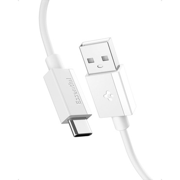 Polnilni in podatkovni 60W USB-A v USB-C kabel Spigen "EB6020AC" - 480Mbps - 2m - white