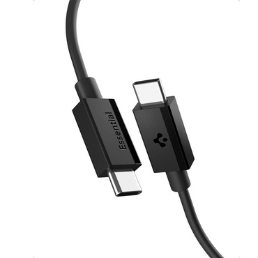 Polnilni in podatkovni 60W USB-C v USB-C kabel Spigen "EB6010CC" - 480Mbps - 1m - black