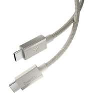 Polnilni in podatkovni 60W USB-C v USB-C kabel Spigen "EB6015CC" - 480Mbps - 1.5m - natural titanium