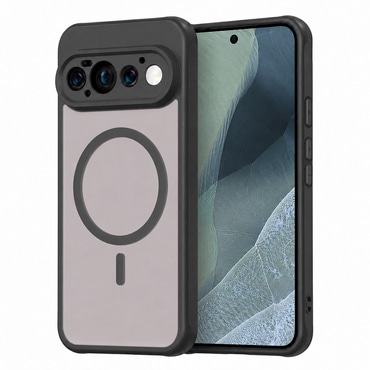 Hibridni ovitek "HaloFrost II MagSafe" za Google Pixel 11 Pro - black