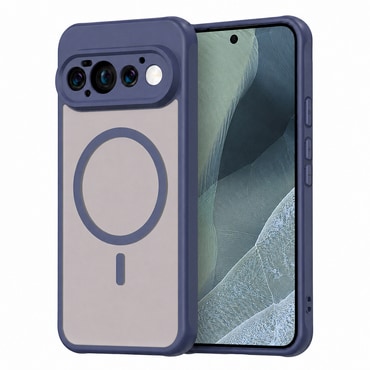 Hibridni ovitek "HaloFrost II MagSafe" za Google Pixel 11 Pro - navy blue