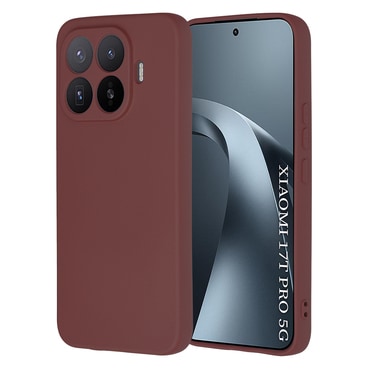 Silikonski ovitek Techsuit SoftFlex za Xiaomi 17T Pro - plum red