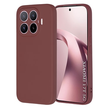 Silikonski ovitek Techsuit SoftFlex za Xiaomi 17T - plum red