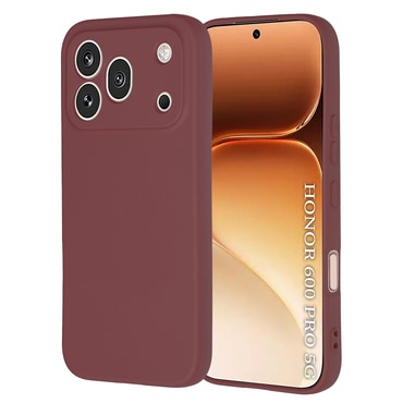 Silikonski ovitek Techsuit SoftFlex za Honor 600 Pro - plum red