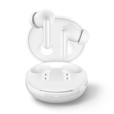 Bluetooth slušalke Spigen "SA2400" BT 5.3 z aktivnim odpravljanjem šumov in mikrofonom - white