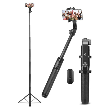 Selfie stick Spigen "S560W" - black