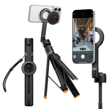 MagSafe selfie stick Spigen "S582W" - black