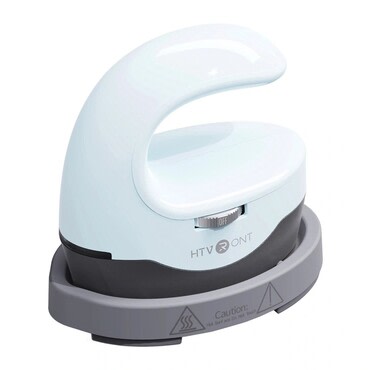 Mini prenosna toplotna stiskalnica HTVRONT "HPM02 Mini4" z več temperaturnimi nastavitvami - light blue