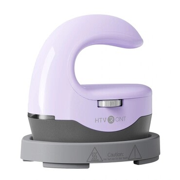 Mini prenosna toplotna stiskalnica HTVRONT "HPM02 Mini4" z več temperaturnimi nastavitvami - purple