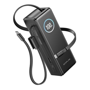 170W Power bank ECOFLOW "RAPID" 25000mAh z vgrajenimi 100W kabli
