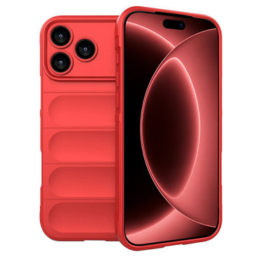 TPU gel ovitek Techsuit "Magic Shield" za iPhone 17 Pro Max / 18 Pro Max - red