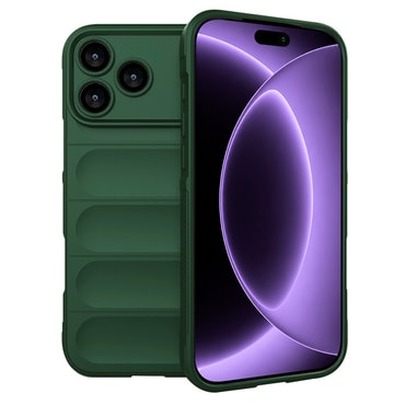TPU gel ovitek Techsuit "Magic Shield" za iPhone 17 Pro / 18 Pro - green