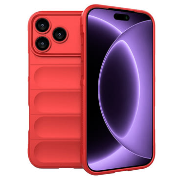 TPU gel ovitek Techsuit "Magic Shield" za iPhone 17 Pro / 18 Pro - red