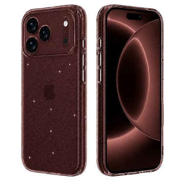 Prozoren TPU gel ovitek Techsuit "SparkleSkin" za iPhone 17 Pro Max / 18 Pro Max