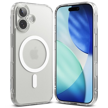 Ovitek Ringke "Fusion Magnetic" za iPhone 17 - matte clear