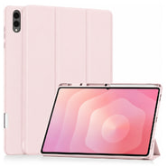 Etui Techsuit "Flex Trifold" z držalom za pisalo za Samsung Galaxy Tab S11 Ultra / Tab S12 Ultra - pink