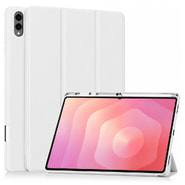 Etui Techsuit "Flex Trifold" z držalom za pisalo za Samsung Galaxy Tab S11 Ultra / Tab S12 Ultra - gray