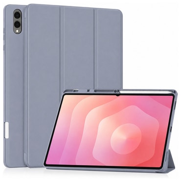 Etui Techsuit "Flex Trifold" z držalom za pisalo za Samsung Galaxy Tab S11 Ultra / Tab S12 Ultra - purple